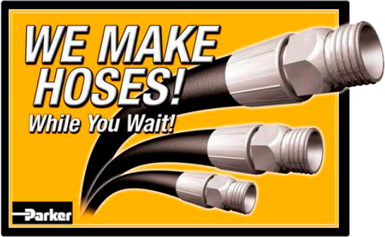 We Make Hoses! While You Wait!